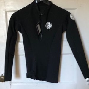 Rip curl g bomb 1mm girls wetsuit top